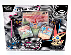 NEW Pokemon Black Bolt & White Flare Unova Victini Illustration Collection - Image 1