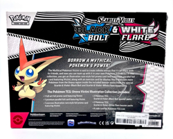 NEW Pokemon Black Bolt & White Flare Unova Victini Illustration Collection - Image 2