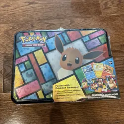 [NEW] Pokemon TCG: Eevee Collector's Treasure Chest Tin - Image 1