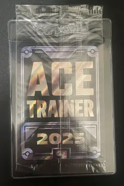 Pokemon TCG Celebratory Fanfare 2025 Ace Trainer Reward Black Star Promo Sealed - Image 2