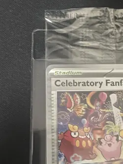 Pokemon TCG Celebratory Fanfare 2025 Ace Trainer Reward Black Star Promo Sealed - Image 3