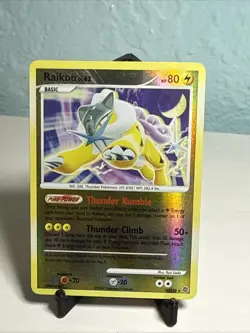 Pokemon TCG Raikou Secret Wonders 16/132 Reverse Holo Rare - Image 1