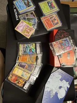Pokemon TCG Huge Collection Binder Slabs and 2 ETB’s of Bulks Holo/Non Holo Lot - Image 1