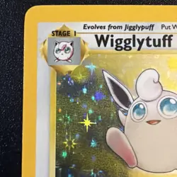 Wigglytuff No Symbol Error 16/64 LP Jungle Unlimited Holo Rare Pokemon TCG - Image 2