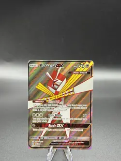 Pokemon TCG Kartana GX 106/111 Sun & Moon Crimson Invasion - Image 1