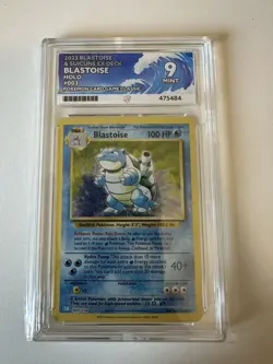 Pokemon TCG Blastoise Holo 2023 Blastoise and Suicune Ex Deck ENG 003/034 Ace 9 - Image 1