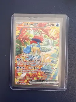 Pokemon TCG Keldeo EX 167/086 White Flare Special Illustration Rare Card English - Image 1