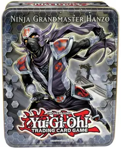 YuGiOh 2012 Ninja Grandmaster Hanzo Tin Set [5 Booster Packs & 5 Foil Cards] - Image 1