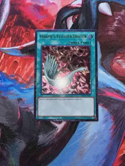 Yugioh! Harpie's Feather Duster OP24-EN003 Ultimate Rare Unlimited NM - Image 1