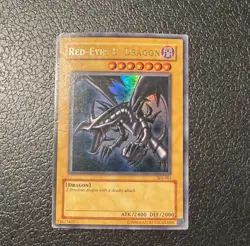 Yugioh Red-Eyes B. Dragon SDJ-001 Ultra Rare MP - Image 1