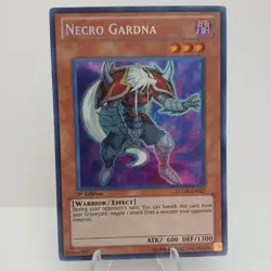 Necro Gardna LCGX-EN027 Duel Academy Years Secret Rare 1st Edition LP/NM - Image 1