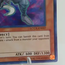 Necro Gardna LCGX-EN027 Duel Academy Years Secret Rare 1st Edition LP/NM - Image 4