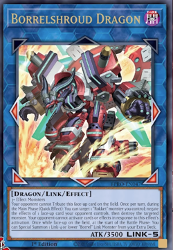 BPRO-EN047 Borrelshroud Dragon Ultra Rare 1st Edition YuGiOh Preorder - Image 1