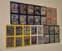 Trading Card Toploader Wall mount display for Pokemon, Yu-Gi-Oh, sports cards - Image 5