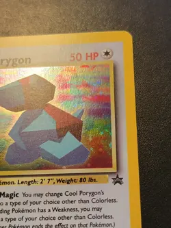 Pokemon TCG Cool Porygon Holo Rare Black Star Promo Card 15/53 WOTC - Image 3