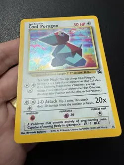 Cool Porygon #15 Holo 1999-2000 Black Star Promo Pokemon Card TCG NM - Image 5