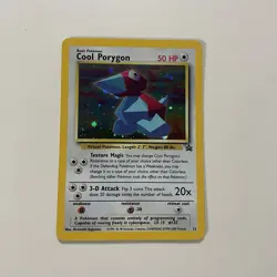 Pokemon TCG Cool Porygon Holo Rare Black Star Promo Card 15/53 WOTC - FREE SHIP - Image 1