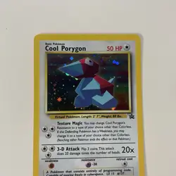Pokemon TCG Cool Porygon Holo Rare Black Star Promo Card 15/53 WOTC - FREE SHIP - Image 3