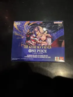 One Piece Card Game - (OP14) The Azure Sea's Seven Booster Box UNSEALED INHAND - Image 1
