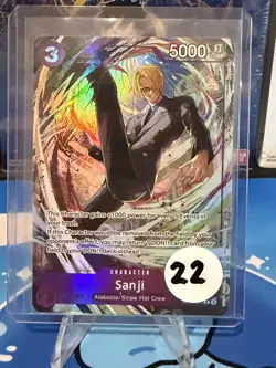 SANJI - One Piece OP12-070 - AA Alt Art Rare R - Legacy of the Master - Image 1