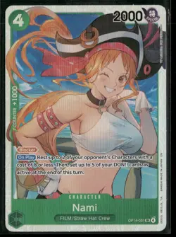 Nami OP14-031 SR - The Azure Sea’s Seven One Piece TCG - Image 1