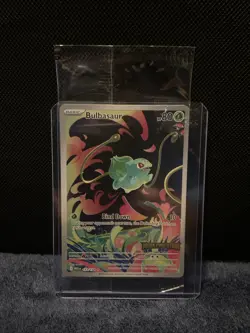 Bulbasaur 133/132 IR Meg Evolution Box Topper Pokemon STAMPED AND SEALED!! 🔥 - Image 1