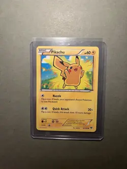 Pokemon Pikachu TCG XY Card 42/146 Regular Common Non Holo Near Mint - Image 1
