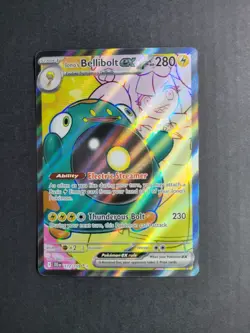 Iono's Bellibolt Ex 172/159 Pokemon TCG S&V Journey Together Ultra Rare Holo NM - Image 2