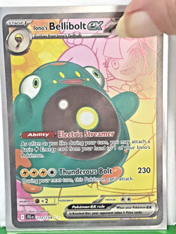 Iono's Bellibolt ex 172/159 Sv09: Journey Together Holo Full Art Ultra Rare NM - Image 1