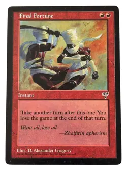 MTG Final Fortune Mirage Near Mint NM Regular Vintage Old School Magic - Image 5