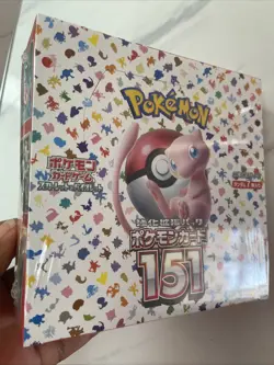 Scarlet & Violet Pokemon Card 151 Japanese Booster Box sv2a With Box Protector - Image 3