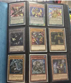 Yugioh 360-Card Collection Binder ALL HOLOS Blue-Eyes Vintage 1st Ed In Sleeves - Image 1