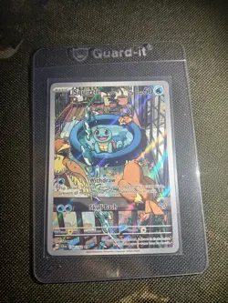 Pokemon TCG Squirtle 148/142 Stellar Crown Illustration Rare Card - Image 1