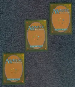 3 FRENCH PLATEAU Foreign Black Border REVISED DUAL LANDS MTG LP to NM - Image 2