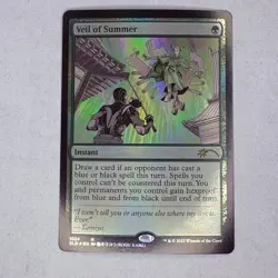 SLD Veil of Summer Secret Lair Drop Foil MTG NM - Image 1