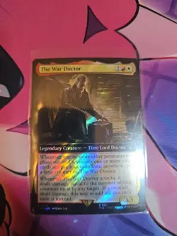 MTG Foil - The War Doctor (Extended Art) (Surge Foil) - 1043 / NM / English - Image 1