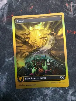 MTG - NM - Forest - First-Place Foil - Aetherdrift 511 - Image 1