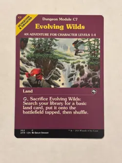 Evolving Wilds (Dungeon Module) Adventures in the Forgotten Realms Regular - Image 1