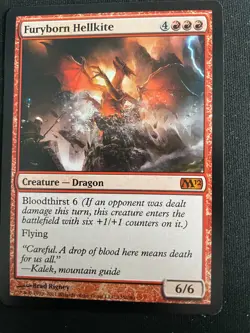 Mtg Furyborn Hellkite ~ Magic 2012 nm - Image 1