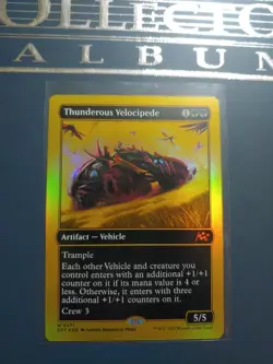 Thunderous Velocipede (First-Place Foil) Aetherdrift Foil - Image 1