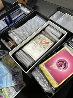 Pokemon- TCG Trading Cards - ASSORTED LOT OF ETB BOXES FULL OF CARDS w BINDER 636996769739 - Image 5