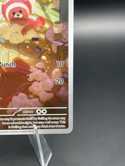 Pokemon TCG Stufful 154/132 ME01: Mega Evolution Illustration Rare Near Mint - Image 5