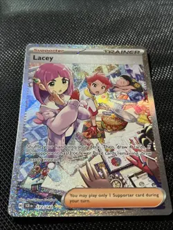 Lacey 172/142 Special Illustration Rare Stellar Crown Pokemon TCG - Image 4