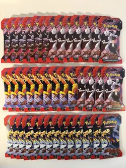 Pokemon Destined Rivals Sleeved Booster Packs Lot of 40 – Factory Sealed - Image 1