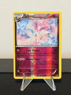 Sylveon Reverse Holo Rare Pokemon XY Furious Fists 72/111 - Image 1
