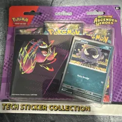SEALED - POKEMON ASCENDED HEROES TECH STICKER COLLECTION - GHASTLY PROMO - Image 1