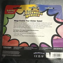 SEALED - POKEMON ASCENDED HEROES TECH STICKER COLLECTION - GHASTLY PROMO - Image 2