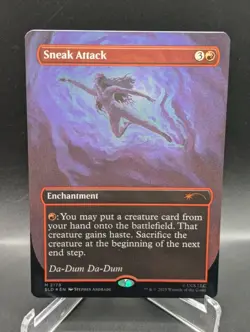 Magic MTG Secret Lair Sneak Attack Jaws Foil M 2178 NM Card - Image 1