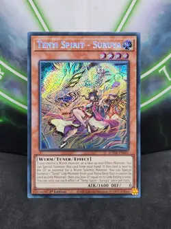 Yugioh Tenyi Spirit - Suruya SUDA-EN021 Secret Rare 1st Edition NM - Image 1