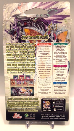 Yu-Gi-Oh! Rokket Revolt Structure Deck 1st Edition, English - New & Sealed - Image 2